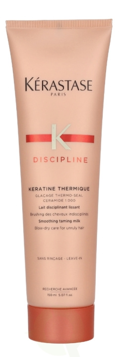 Kerastase Discipline Keratine Thermique Milk 150 ml For Uncurly Hair i gruppen SKÖNHET & HÄLSA / Hår & Styling / Hårvårdsprodukter / Balsamspray/Leave-in hos TP E-commerce Nordic AB (D25544)