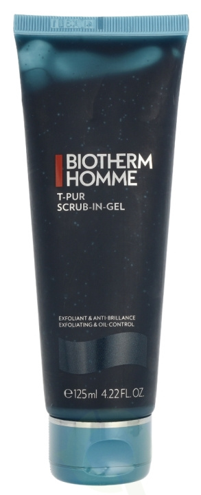 Biotherm Homme T-Pur Anti-Oil & Shine Cleansing Gel 125 ml i gruppen SKÖNHET & HÄLSA / Hudvård / Ansiktsvård / Rengöring hos TP E-commerce Nordic AB (D25567)