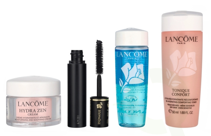 Lancome Hydra Zen Must-Haves Set 97 ml Tonique 15ml/Make-Up Remover 30ml/Cream SPF15 15ml/Mascara Black 2ml i gruppen SKÖNHET & HÄLSA / Presentkit / Presentkit För Henne hos TP E-commerce Nordic AB (D25634)