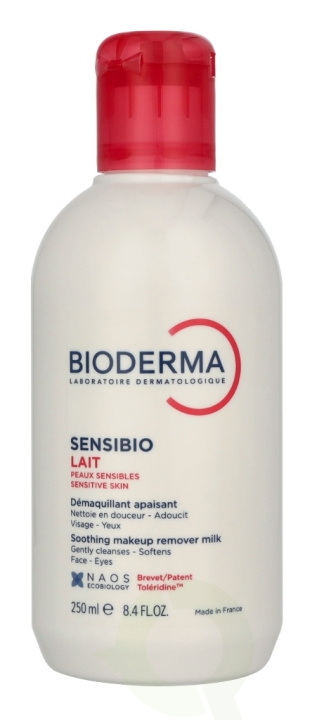 Bioderma Sensibio Lait Demaquillant 250 ml Sensative Skin i gruppen SKÖNHET & HÄLSA / Hudvård / Ansiktsvård / Rengöring hos TP E-commerce Nordic AB (D25659)