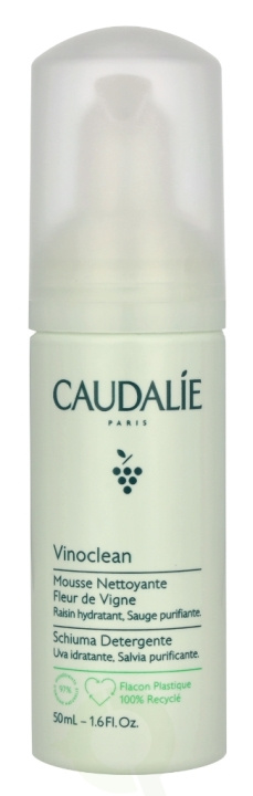 Caudalie Vinoclean Instant Foaming Cleanser 50 ml i gruppen SKÖNHET & HÄLSA / Hudvård / Ansiktsvård / Rengöring hos TP E-commerce Nordic AB (D25720)