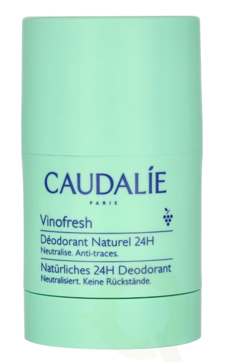 Caudalie Vinofresh Natural Stick Deodorant 50 g 24H i gruppen SKÖNHET & HÄLSA / Doft & Parfym / Deodorant / Deo för honom hos TP E-commerce Nordic AB (D25723)