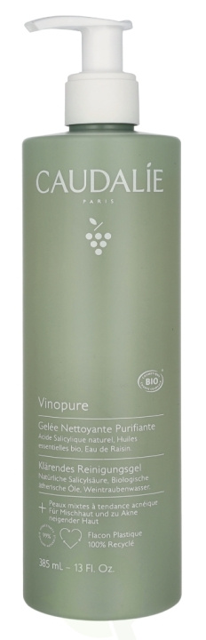 Caudalie Vinopure Purifying Gel Cleanser 385 ml i gruppen SKÖNHET & HÄLSA / Hudvård / Ansiktsvård / Rengöring hos TP E-commerce Nordic AB (D25724)