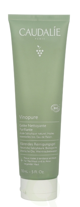 Caudalie Vinopure Purifying Gel Cleanser 150 ml i gruppen SKÖNHET & HÄLSA / Hudvård / Ansiktsvård / Rengöring hos TP E-commerce Nordic AB (D25725)