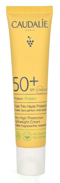 Caudalie Vinosun Sun Protection Fluid SPF50+ 40 ml i gruppen SKÖNHET & HÄLSA / Hudvård / Solskydd & Tanning / Solskydd hos TP E-commerce Nordic AB (D25726)