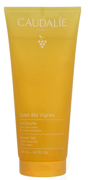 Caudalie Soleil Des Vignes Showergel 200 ml i gruppen SKÖNHET & HÄLSA / Hudvård / Kroppsvård / Bad & Duschcreme hos TP E-commerce Nordic AB (D25728)