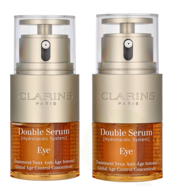 Clarins Double Serum Eye 40 ml 2x20ml i gruppen SKÖNHET & HÄLSA / Hudvård / Ansiktsvård / Serum Hud hos TP E-commerce Nordic AB (D25736)