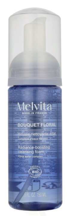 Melvita Bouquet Floral Radiance-Boosting Cleansing Foam 150 ml i gruppen SKÖNHET & HÄLSA / Hudvård / Ansiktsvård / Rengöring hos TP E-commerce Nordic AB (D25776)
