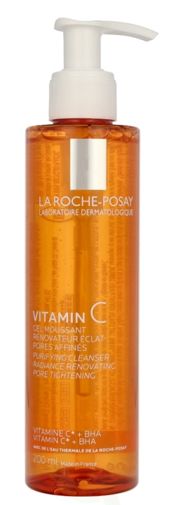 La Roche LRP Vitamin C Foaming Gel 200 ml i gruppen SKÖNHET & HÄLSA / Hudvård / Ansiktsvård / Rengöring hos TP E-commerce Nordic AB (D25800)