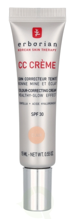 Erborian CC Cream 15 ml Clair i gruppen SKÖNHET & HÄLSA / Hudvård / Ansiktsvård / Dagkräm hos TP E-commerce Nordic AB (D25805)