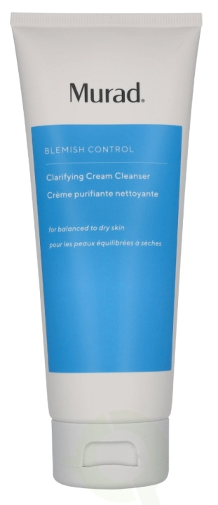 Murad Blemish Control Clarifying Cream Cleanser 148 ml For Normal To Dry Skin i gruppen SKÖNHET & HÄLSA / Hudvård / Ansiktsvård / Dagkräm hos TP E-commerce Nordic AB (D25812)