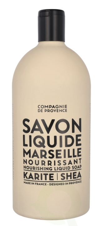 Compagnie De Provence Marseille Liquid Soap - Refill 1000 ml Shea Butter i gruppen SKÖNHET & HÄLSA / Hudvård / Kroppsvård / Handtvål hos TP E-commerce Nordic AB (D25857)