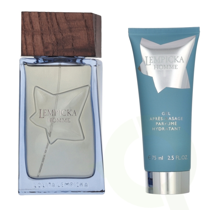 Lolita Lempicka Homme Giftset 175 ml Edt Spray 100ml/After Shave Gel 75ml i gruppen SKÖNHET & HÄLSA / Presentkit / Presentkit För Honom hos TP E-commerce Nordic AB (D25954)