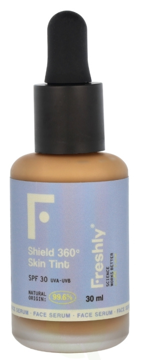 Freshly Cosmetics Shield 360 Skin Tint 30 ml Oscuro i gruppen SKÖNHET & HÄLSA / Hudvård / Ansiktsvård / Serum Hud hos TP E-commerce Nordic AB (D26015)