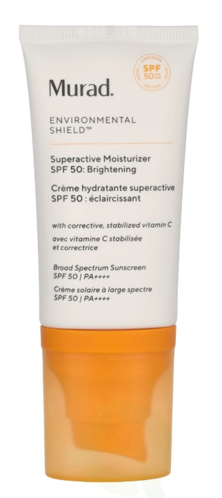 Murad Superactive Moisturizer Brightening SPF50 50 ml i gruppen SKÖNHET & HÄLSA / Hudvård / Ansiktsvård / Dagkräm hos TP E-commerce Nordic AB (D26062)