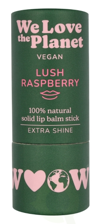 We Love The Planet Lip Balm 4.9 g Lush Raspberry i gruppen SKÖNHET & HÄLSA / Makeup / Läppar / Läppbalsam hos TP E-commerce Nordic AB (D26070)