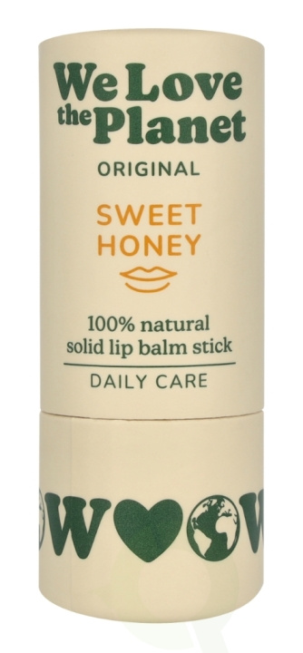We Love The Planet Lip Balm 4.9 g Sweet Honey i gruppen SKÖNHET & HÄLSA / Makeup / Läppar / Läppbalsam hos TP E-commerce Nordic AB (D26072)