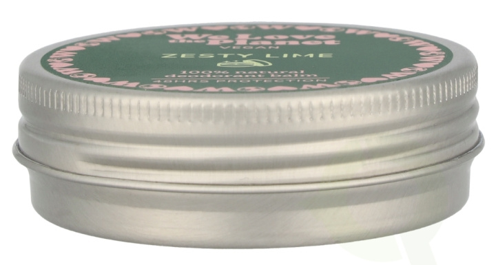 We Love The Planet Vegan Deodorant Balm 35 g Zesty Lime i gruppen SKÖNHET & HÄLSA / Doft & Parfym / Deodorant / Deo för henne hos TP E-commerce Nordic AB (D26073)
