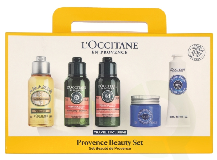 L\'Occitane Beauty Set 305 ml 75ml/75ml/75ml/50ml/30ml i gruppen SKÖNHET & HÄLSA / Presentkit / Presentkit För Henne hos TP E-commerce Nordic AB (D26080)