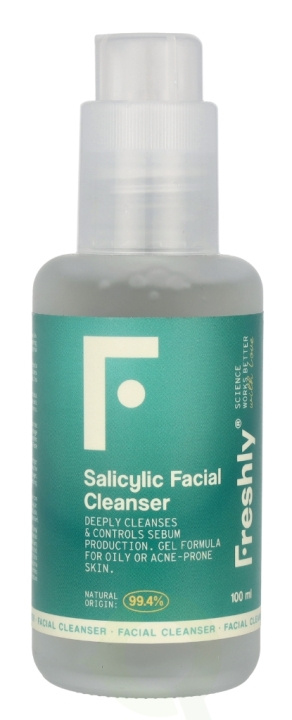 Freshly Cosmetics Salicylic Facial Cleanser 100 ml i gruppen SKÖNHET & HÄLSA / Hudvård / Ansiktsvård / Rengöring hos TP E-commerce Nordic AB (D26082)