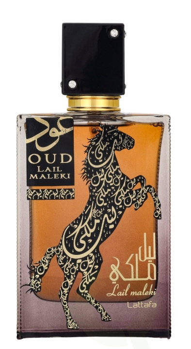 Lattafa Oud Lail Maleki Edp Spray 100 ml i gruppen SKÖNHET & HÄLSA / Doft & Parfym / Parfym / Parfym för honom hos TP E-commerce Nordic AB (D26101)