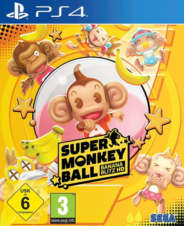 Super Monkey Ball: Banana Blitz HD (DE-Multi In game) (PS4) i gruppen HEMELEKTRONIK / Spelkonsoler & Tillbehör / Sony PlayStation 4 / Spel hos TP E-commerce Nordic AB (D26216)