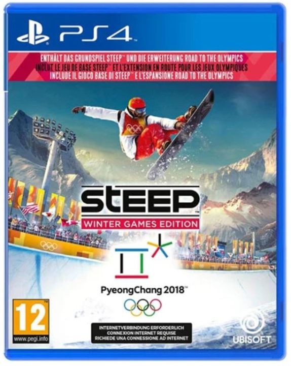 Steep: Winter Games DE- (Multi in game) (PS4) i gruppen HEMELEKTRONIK / Spelkonsoler & Tillbehör / Sony PlayStation 4 / Spel hos TP E-commerce Nordic AB (D26219)