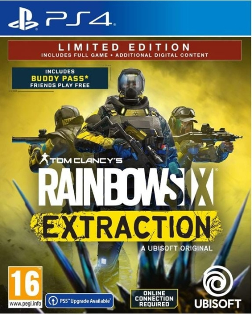Tom Clancy\'s Rainbow six: Extraction (Limited Edition) (FR/NL/Multi in Game) (PS4) i gruppen HEMELEKTRONIK / Spelkonsoler & Tillbehör / Sony PlayStation 4 / Spel hos TP E-commerce Nordic AB (D26228)