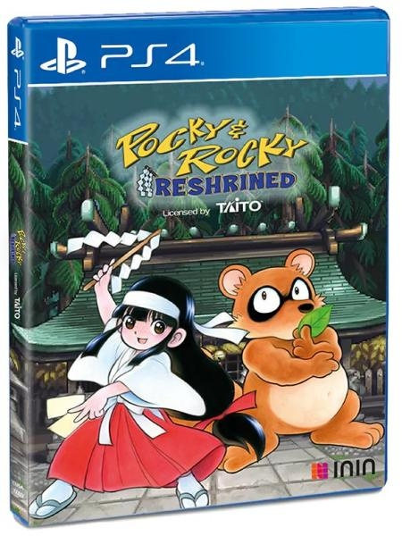 Pocky & Rocky Reshrined Limited Editon (Strictly Limited) (PS4) i gruppen HEMELEKTRONIK / Spelkonsoler & Tillbehör / Sony PlayStation 4 / Spel hos TP E-commerce Nordic AB (D26261)