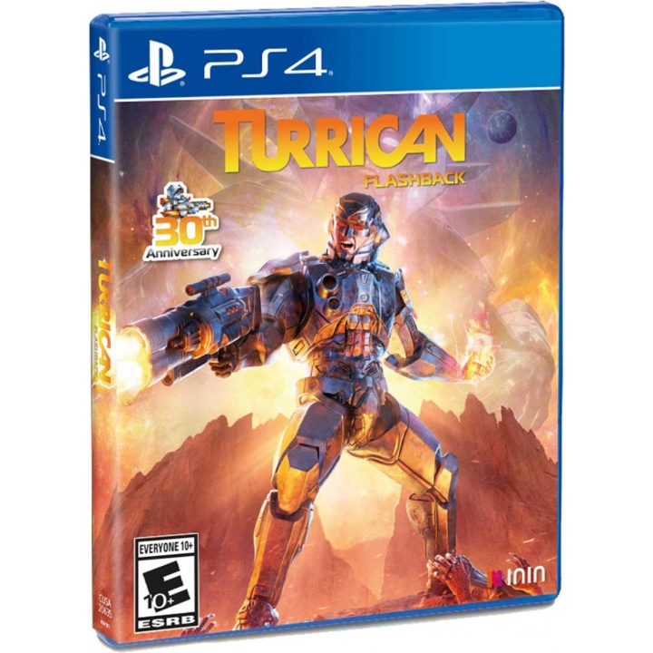 Turrican Flashback (PS4) i gruppen HEMELEKTRONIK / Spelkonsoler & Tillbehör / Sony PlayStation 4 / Spel hos TP E-commerce Nordic AB (D26297)