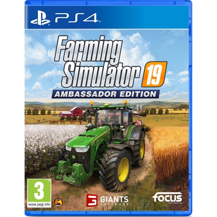 Farming Simulator 19 - Ambassador Edition (PS4) i gruppen HEMELEKTRONIK / Spelkonsoler & Tillbehör / Sony PlayStation 4 / Spel hos TP E-commerce Nordic AB (D26347)