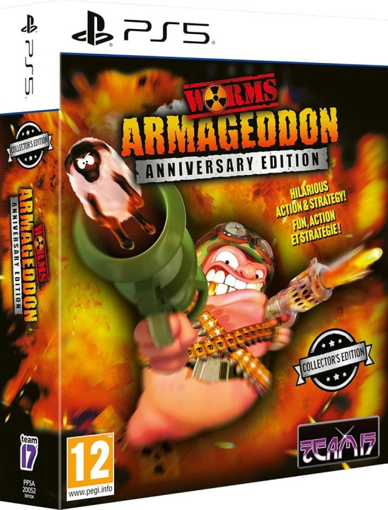 Worms Armageddon Anniversary Collector\'s Edition (PS5) i gruppen HEMELEKTRONIK / Spelkonsoler & Tillbehör / Sony PlayStation 5 / Spel hos TP E-commerce Nordic AB (D26367)