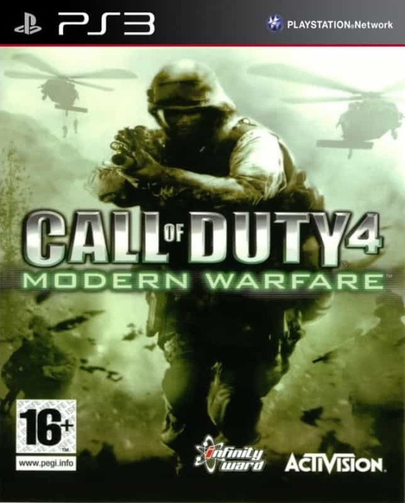 CALL OF DUTY 4: Modern Warfare i gruppen HEMELEKTRONIK / Spelkonsoler & Tillbehör / Sony PlayStation 3 hos TP E-commerce Nordic AB (D26368)