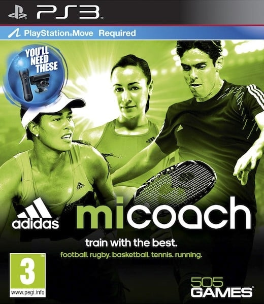 Adidas miCoach: The Basics i gruppen HEMELEKTRONIK / Spelkonsoler & Tillbehör / Sony PlayStation 3 hos TP E-commerce Nordic AB (D26372)