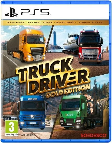 Truck Driver: Gold Edition (PS5) i gruppen HEMELEKTRONIK / Spelkonsoler & Tillbehör / Sony PlayStation 5 / Spel hos TP E-commerce Nordic AB (D26404)