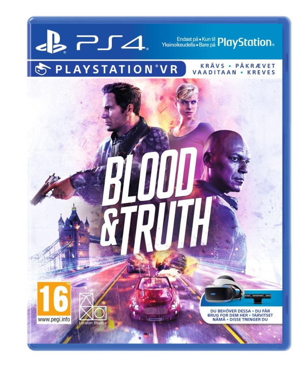 Blood & Truth (PSVR) (Nordic) (PS4) i gruppen HEMELEKTRONIK / Spelkonsoler & Tillbehör / Sony PlayStation 4 / Spel hos TP E-commerce Nordic AB (D26432)