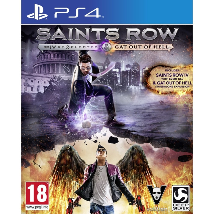 Saints Row IV Re-Elected: Gat Out of Hell (PS4) i gruppen HEMELEKTRONIK / Spelkonsoler & Tillbehör / Sony PlayStation 4 / Spel hos TP E-commerce Nordic AB (D26473)