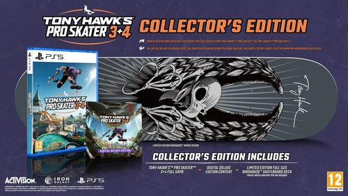 Tony Hawk\'s Pro Skater 3 + 4 Collectors Edition (PS5) i gruppen HEMELEKTRONIK / Spelkonsoler & Tillbehör / Sony PlayStation 5 / Spel hos TP E-commerce Nordic AB (D26487)