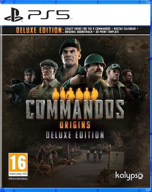 Commandos Origins (Deluxe Edition) (PS5) i gruppen HEMELEKTRONIK / Spelkonsoler & Tillbehör / Sony PlayStation 5 / Spel hos TP E-commerce Nordic AB (D26497)