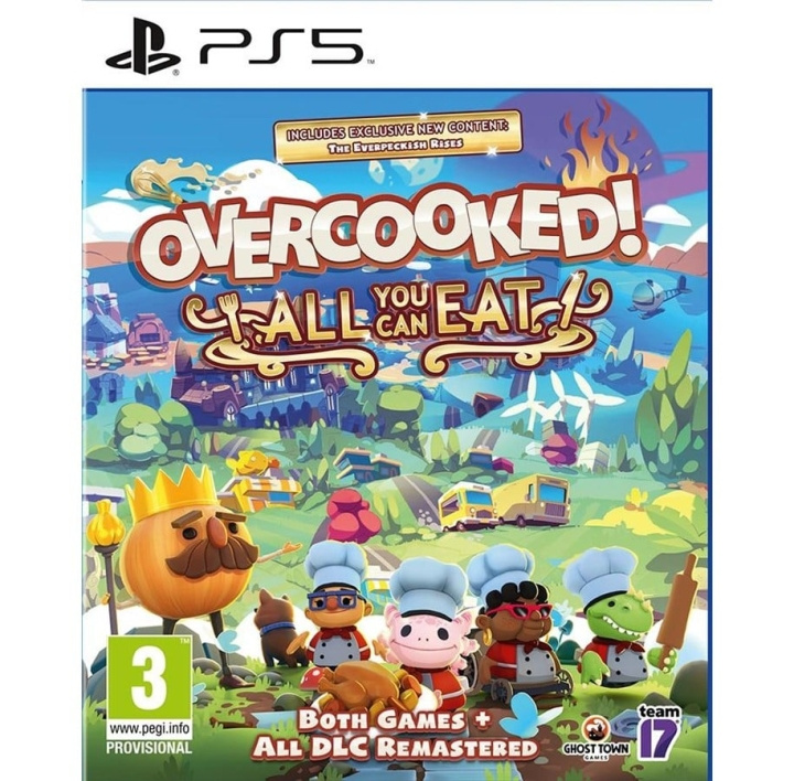 Overcooked! All You Can Eat (PS5) i gruppen HEMELEKTRONIK / Spelkonsoler & Tillbehör / Sony PlayStation 5 / Spel hos TP E-commerce Nordic AB (D26558)