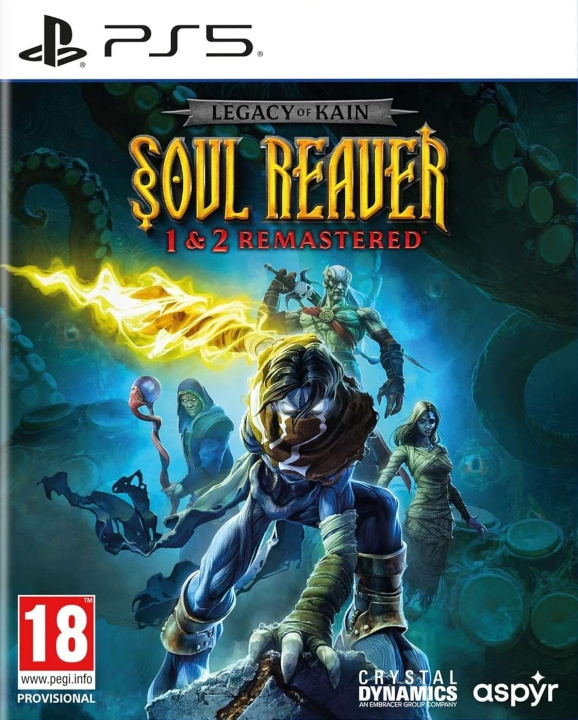Legacy of Kain Soul Reaver 1 and 2 Remastered (PS5) i gruppen HEMELEKTRONIK / Spelkonsoler & Tillbehör / Sony PlayStation 5 / Spel hos TP E-commerce Nordic AB (D26559)