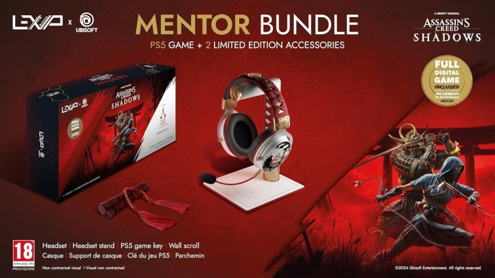Assassin\'S Creed Shadows Mentor Box Ps5 Game Headset & Stand - Eu (PS5) i gruppen HEMELEKTRONIK / Spelkonsoler & Tillbehör / Sony PlayStation 5 / Spel hos TP E-commerce Nordic AB (D26563)