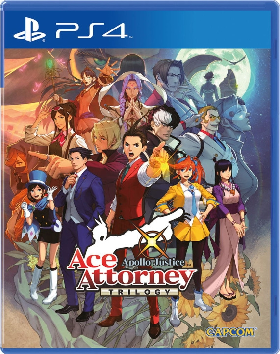 Apollo Justice: Ace Attorney Trilogy (Import) (PS4) i gruppen HEMELEKTRONIK / Spelkonsoler & Tillbehör / Sony PlayStation 4 / Spel hos TP E-commerce Nordic AB (D26598)