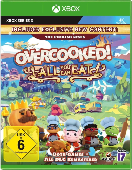Overcooked! All You Can Eat (DE-Multi In Game) (XseriesX) i gruppen HEMELEKTRONIK / Spelkonsoler & Tillbehör / Xbox Series X/S / Spel hos TP E-commerce Nordic AB (D26682)