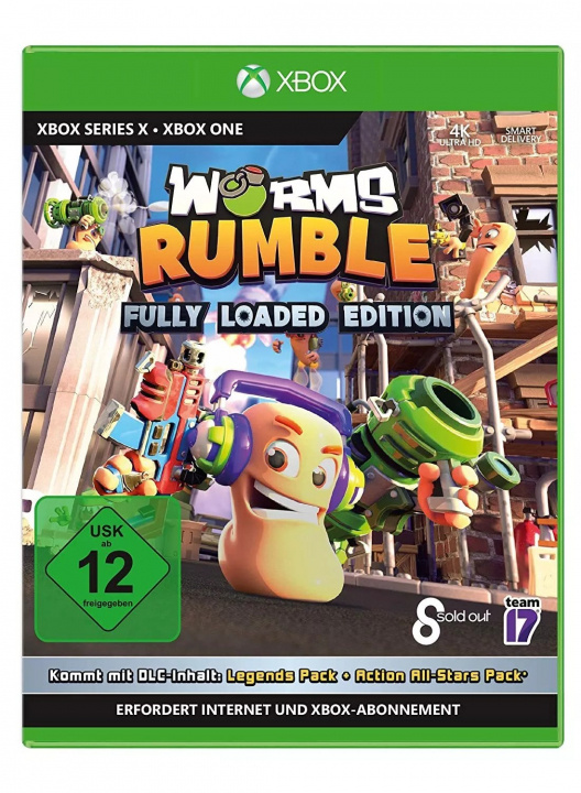 WORMS RUMBLE (DE-Multi In Game) (XONE) i gruppen HEMELEKTRONIK / Spelkonsoler & Tillbehör / Xbox One / Spel hos TP E-commerce Nordic AB (D26683)