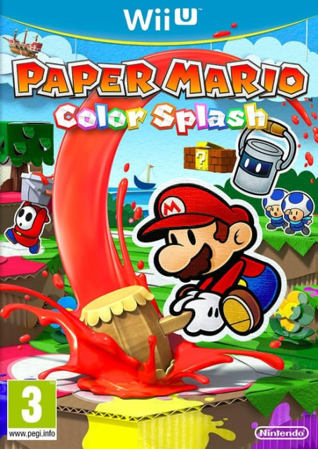 Nintendo Paper Mario Color Splash i gruppen HEMELEKTRONIK / Spelkonsoler & Tillbehör / Nintendo Wii hos TP E-commerce Nordic AB (D26689)