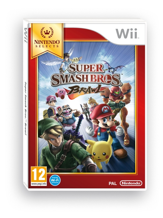 Nintendo Super Smash Bros. Brawl (Selects) i gruppen HEMELEKTRONIK / Spelkonsoler & Tillbehör / Nintendo Wii hos TP E-commerce Nordic AB (D26700)