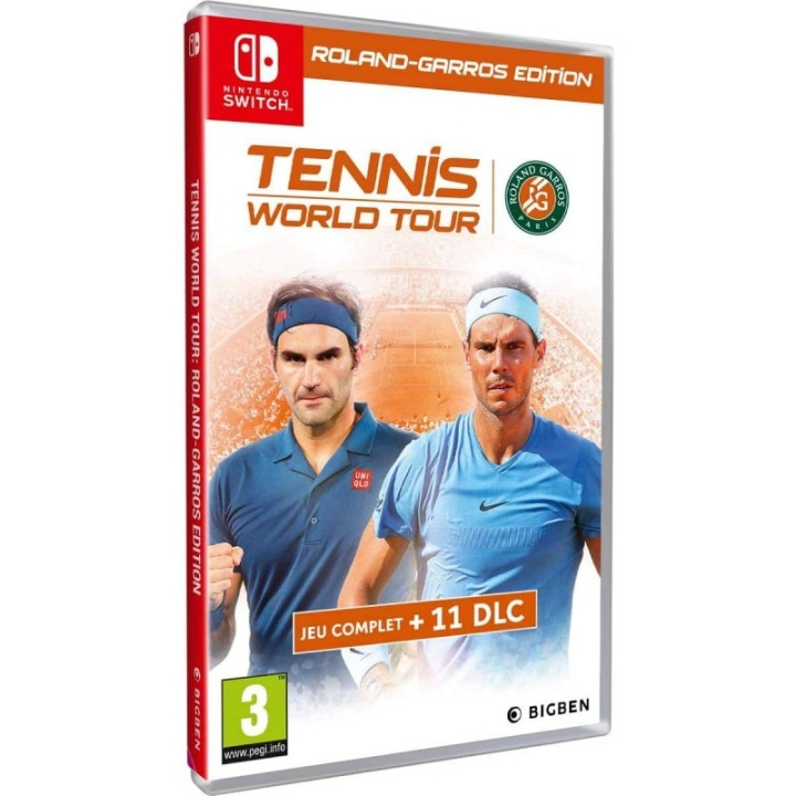 Tennis World Tour (Roland Garros Edition) (FR/GER/Multi in Game) (Switch) i gruppen HEMELEKTRONIK / Spelkonsoler & Tillbehör / Nintendo Switch / Spel hos TP E-commerce Nordic AB (D26707)