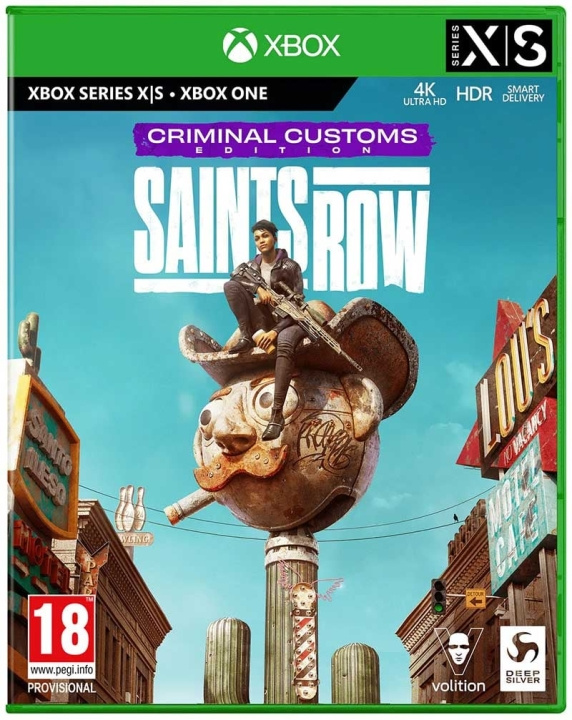 Saints Row (Criminal Customs Edition) (FR/Multi in Game) (XseriesX) i gruppen HEMELEKTRONIK / Spelkonsoler & Tillbehör / Xbox Series X/S / Spel hos TP E-commerce Nordic AB (D26736)