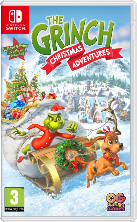The Grinch: Christmas Adventures Incl. Postcard (Switch) i gruppen HEMELEKTRONIK / Spelkonsoler & Tillbehör / Nintendo Switch / Spel hos TP E-commerce Nordic AB (D26745)